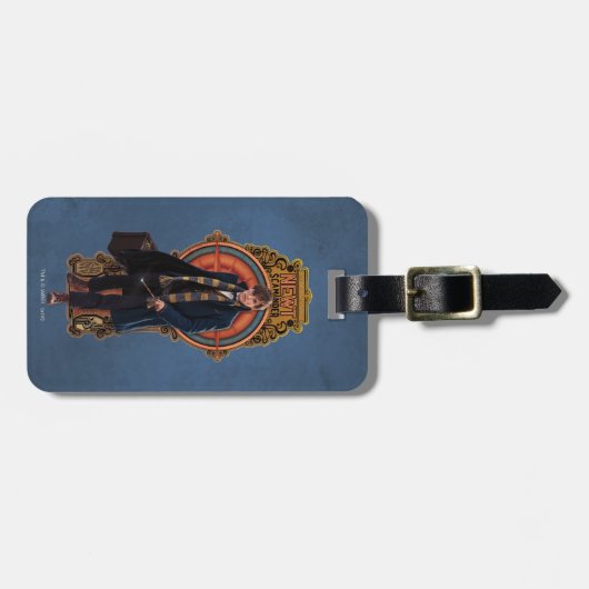 NIEUWT SCAMANDER™ Walking Art-NIEUW-paneel Bagagelabel (Voorkant horizontaal)