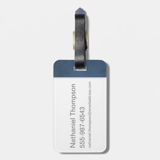 NIEUWT SCAMANDER™ Walking Art-NIEUW-paneel Bagagelabel (Achterkant verticaal)