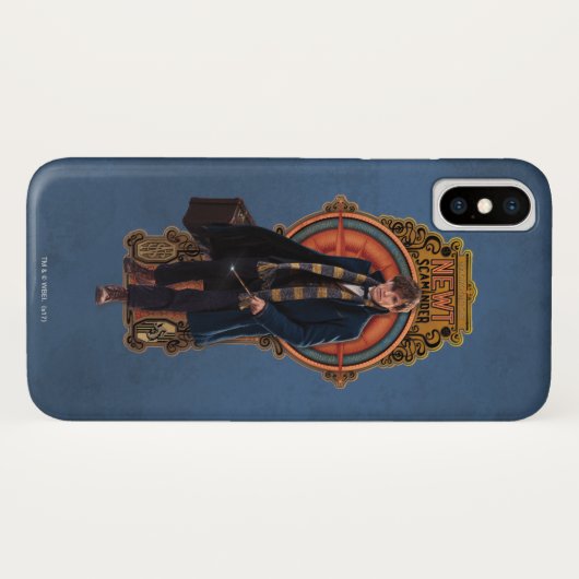 NIEUWT SCAMANDER™ Walking Art-NIEUW-paneel Case-Mate iPhone Case (Achterkant (horizontaal))