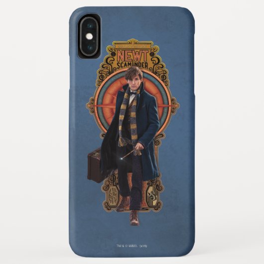 NIEUWT SCAMANDER™ Walking Art-NIEUW-paneel Case-Mate iPhone Case (Achterkant)