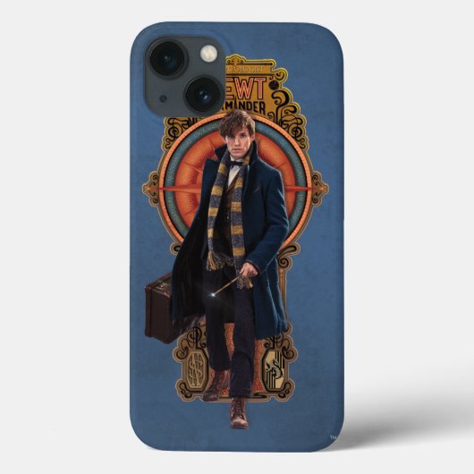 NIEUWT SCAMANDER™ Walking Art-NIEUW-paneel Case-Mate iPhone Case (Achterkant)