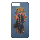 NIEUWT SCAMANDER™ Walking Art-NIEUW-paneel Case-Mate iPhone Case (Achterkant)