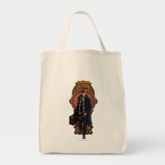 NIEUWT SCAMANDER™ Walking Art-NIEUW-paneel Tote Bag (Voorkant)