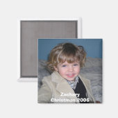nieuwzak, ZacharyKerstmis 2006 Magneet (Voorkant / Achterkant)