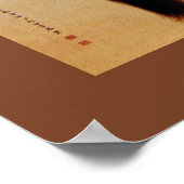 Nieyunshi ~蹑 驶~Ten Steeds ~Giuseppe Castiglione ~ Poster (Hoek)