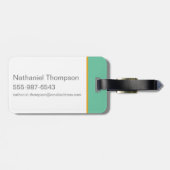 Niffler met goud bagagelabel (Achterkant horizontaal)