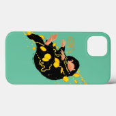 Niffler met goud Case-Mate iPhone case (Achterkant (horizontaal))