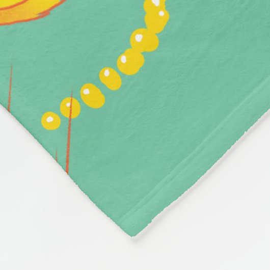 Niffler met goud fleece deken (Hoek)