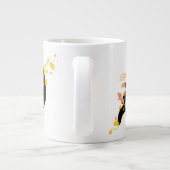 Niffler met goud grote koffiekop (Achterkant)