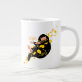 Niffler met goud grote koffiekop (Rechts)