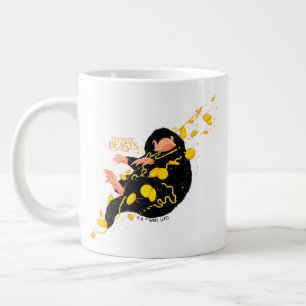 Niffler met goud grote koffiekop