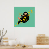 Niffler met goud poster (Keuken)
