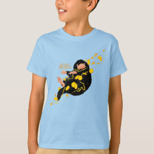 Niffler met goud t-shirt
