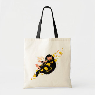 Niffler met goud tote bag