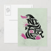 NIFFLER™ Typografie Briefkaart (Voorkant / Achterkant)