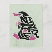 NIFFLER™ Typografie Briefkaart (Voorkant)