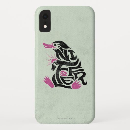 NIFFLER™ Typografie Case-Mate iPhone Case (Achterkant)