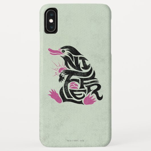 NIFFLER™ Typografie Case-Mate iPhone Case (Achterkant)