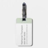 NIFFLER™ Typografie Grafisch Bagagelabel (Achterkant verticaal)