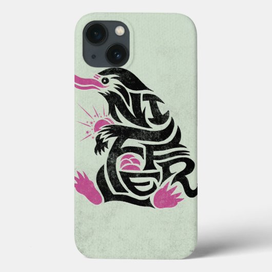 NIFFLER™ Typografie Grafisch Case-Mate iPhone Case (Achterkant)