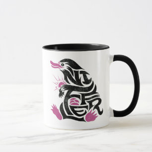 NIFFLER™ Typografie Grafisch Mok