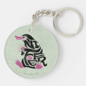 NIFFLER™ Typografie Grafisch Sleutelhanger (Achterkant)