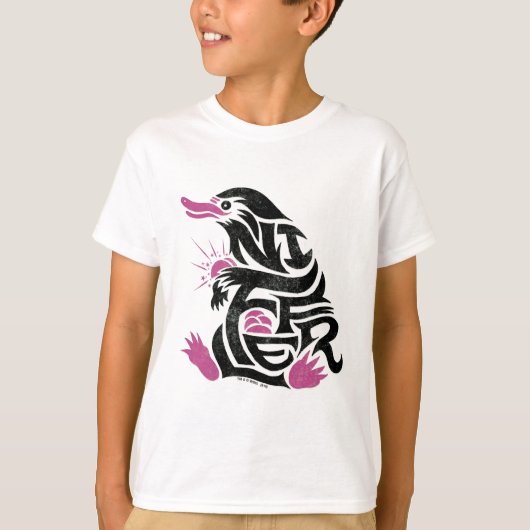 NIFFLER™ Typografie Grafisch T-shirt (Voorkant)