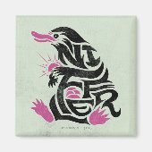 NIFFLER™ Typografie Magneet (Voorkant)