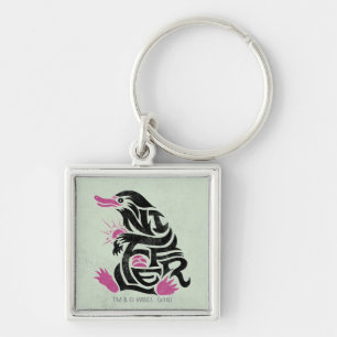 NIFFLER™ Typografie Sleutelhanger