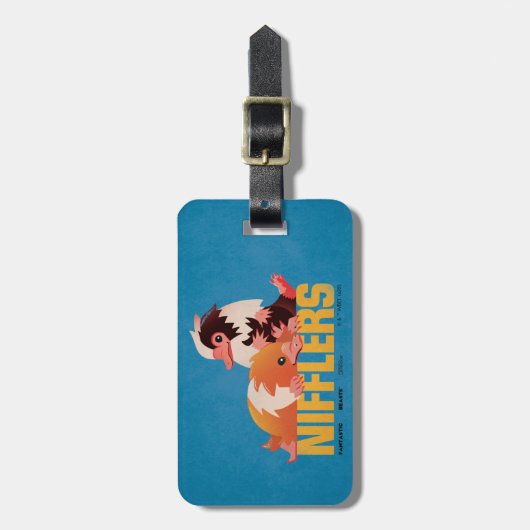 Nifflers  afbeelding bagagelabel (Voorkant verticaal)