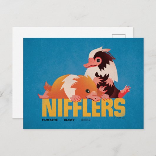 Nifflers afbeelding briefkaart (Voorkant / Achterkant)