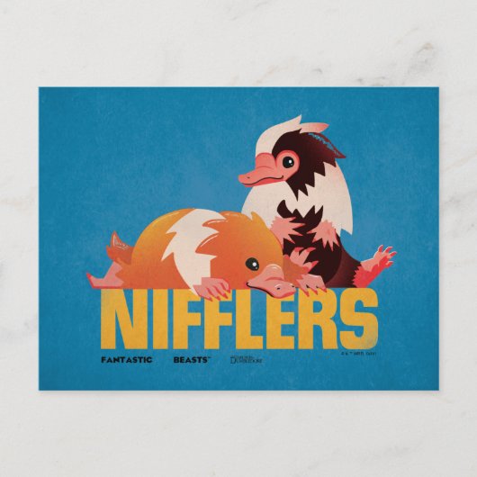 Nifflers afbeelding briefkaart (Voorkant)