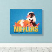 Nifflers afbeelding canvas afdruk (Insitu (Houten vloer))