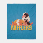 Nifflers  afbeelding fleece deken (Voorkant)