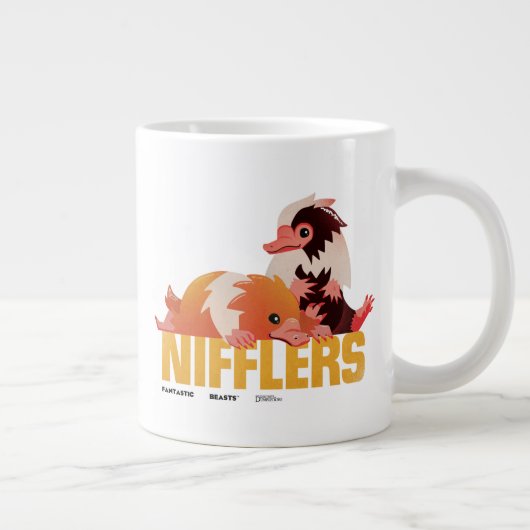 Nifflers afbeelding grote koffiekop (Rechts)