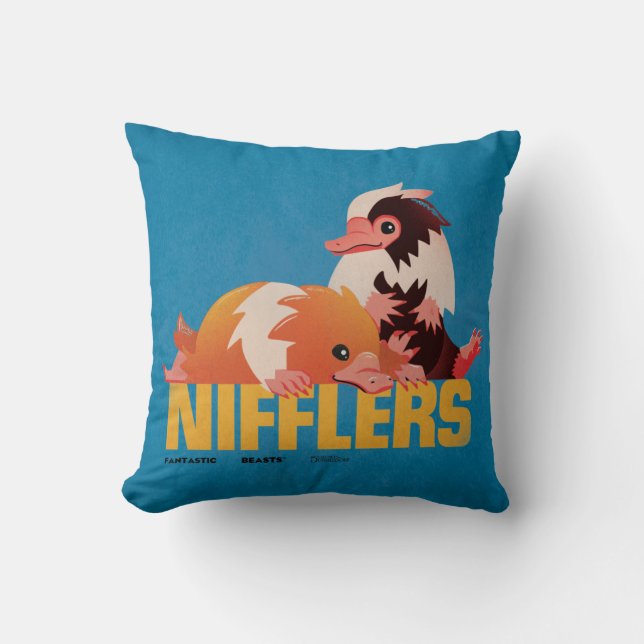 Nifflers  afbeelding kussen (Voorkant)