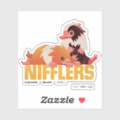 Nifflers  afbeelding sticker (Vel)