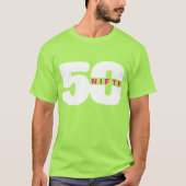 NIFTY 50-poorten geïnspireerd op BIRTHDAY T-Shirts (Voorkant)