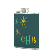 Nifty fifties - atomen en sterren heup kolf heupfles (Links)