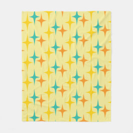 Nifty fifties - drievoudige starburst fleece worp deken