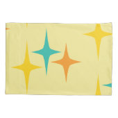 Nifty fifties - groot drievoudig starburst kussen  kussensloop (Achterkant-Links)