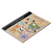 Nifty Fifties Iconische Afbeeldingen - Gepersonali Notitieboek (Linkerzijde)