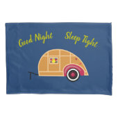 Nifty Fifties Retro Campers II Kind Kussensloop (Voorkant)