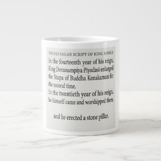 Nigali Sagar Asoka Pilaar Oude Geschiedenis Kerami Grote Koffiekop