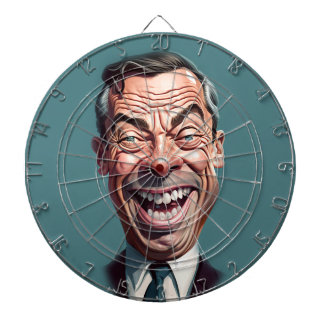 Nigel Farage Dartboard Dartbord