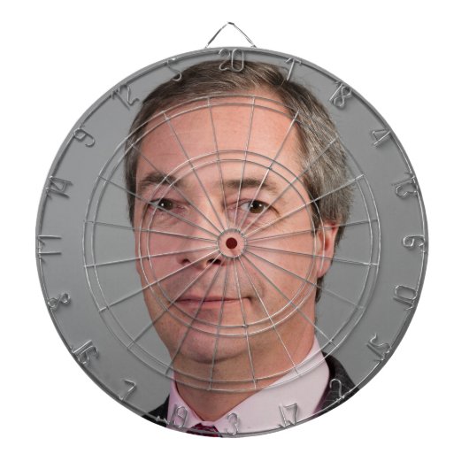 Nigel Farage Dartbord (Voorkant)