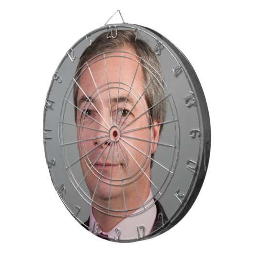 Nigel Farage Dartbord (Voorkant Rechts)