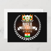 Niger Briefkaart (Voorkant / Achterkant)