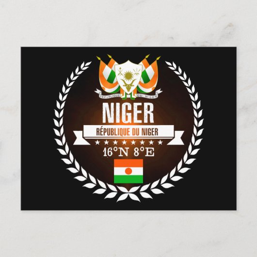 Niger Briefkaart (Voorkant)