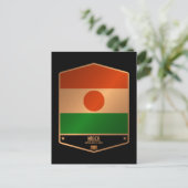 Niger Briefkaart (Staand voorkant)